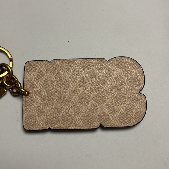 Vintage Coach Leather Keychain - Picture 2 of 3